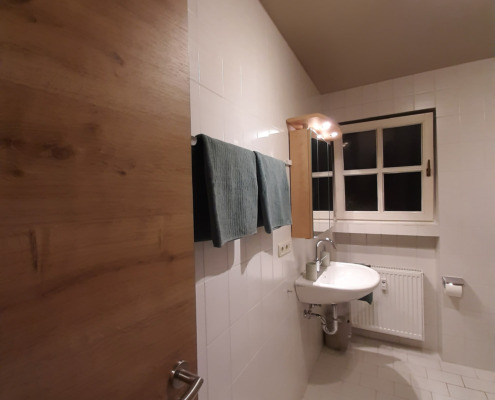 bathroom of the vacation apartment "Das Stepberg"