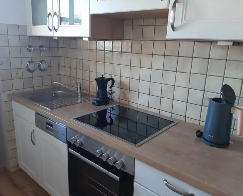 Kitchen of the vacation apartment "Das Stepberg"